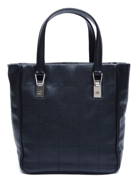 HOT SALE Women Bar tote CHANEL 2003-2004 bag Choco 0409